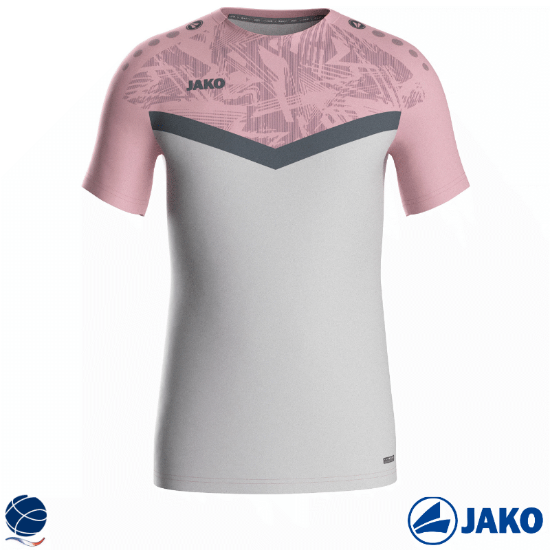 T-Shirt JAKO Iconic Homme - Léger, Respirant Et Confortable En Polyester Recyclé