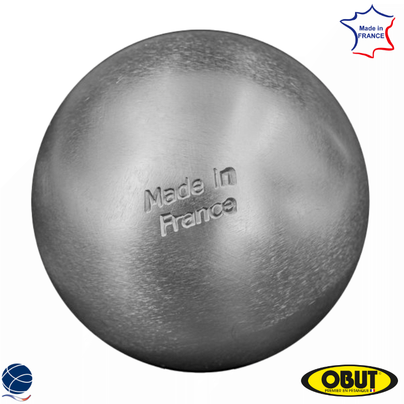 8 Boules De Pétanque Obut DOG Vintage - Acier - Fabrication Française - Occasion