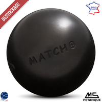 Boule de pétanque Obut - MATCH + strie 0 NON GRAVEES - DESTOCKAGE