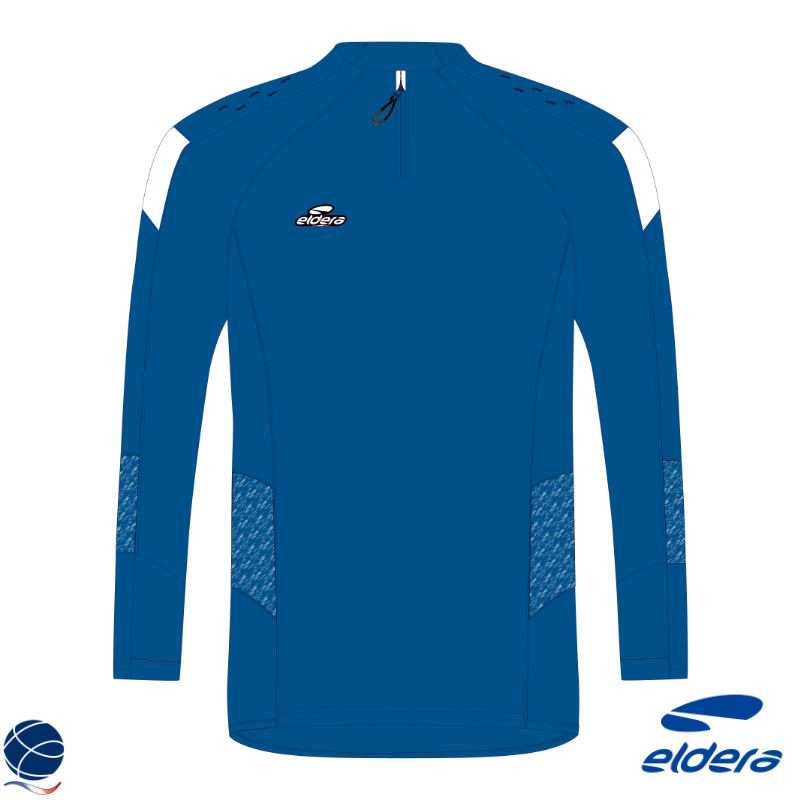 Sweat Col Zippé ELITE homme Eldera