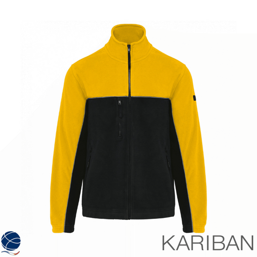 Veste micropolaire bicolore unisexe - Kariban