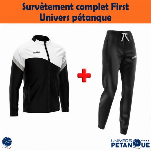 Survêtement First Veste + Pantalon - Univers Pétanque