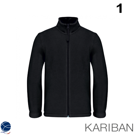 Veste Micropolaire Zippée - Kariban Enfant