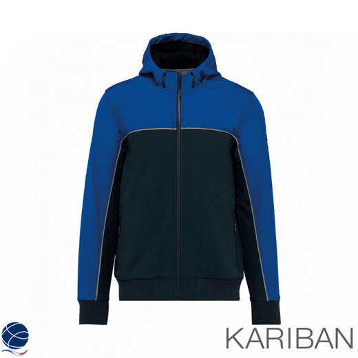 Veste softshell 3 couches bicolore unisexe - Kariban