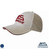 Casquette Suédine 2 coloris - MS Pétanque