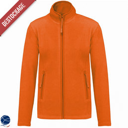 Veste micropolaire zippée femme - DESTOCKAGE