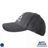 Casquette Suédine 2 coloris - MS Pétanque