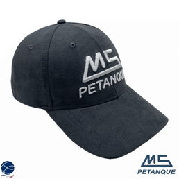 Casquette Suédine 2 coloris - MS Pétanque