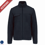 Veste polaire manches amovibles homme - DESTOCKAGE