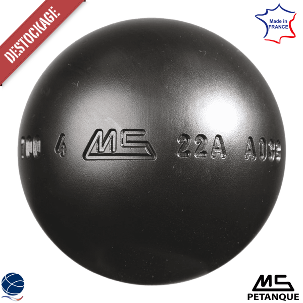 Boules de pétanque MS ACIER - NON GRAVEES - DESTOCKAGE