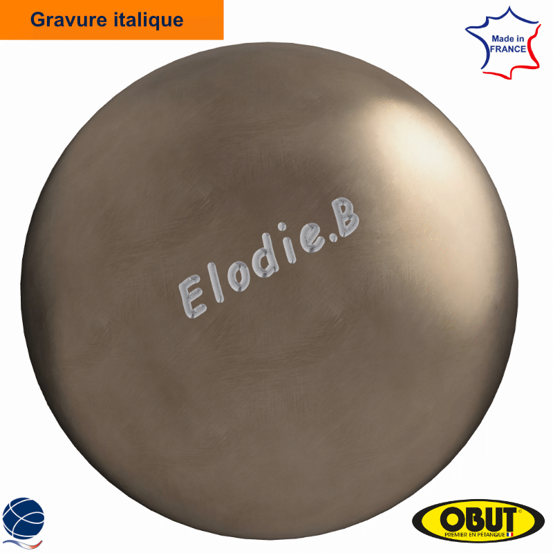 Obut ATX Lisse Boule de pétanque inox haut de gamme Obut ATX Lisse Boule de pétanque inox haut de gamme