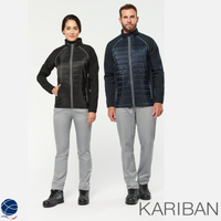 Doudoune manches longues bi-matière Unisexe 9 coloris - Kariban