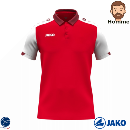 Polo Dynamic Homme 10 Coloris - Jako