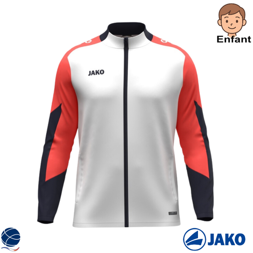 Veste Zip Dynamic Enfant 10 coloris - Jako