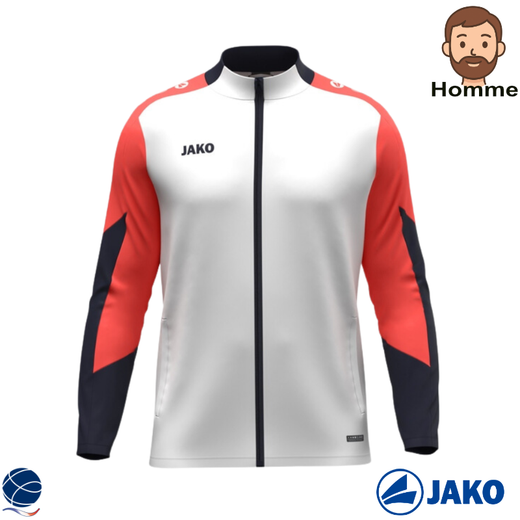 Veste Zip Dynamic Homme 10 coloris - Jako