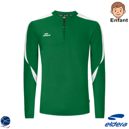 Sweat col zippé Compo Enfant 11 coloris - Eldera