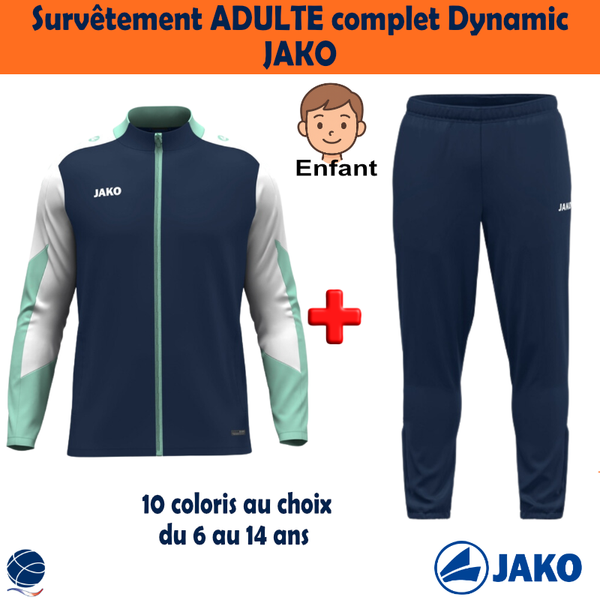 Survêtement  Dynamic Enfant Veste + Pantalon - Jako
