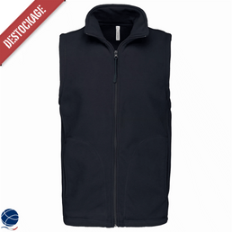 Bodywarmer micropolaire homme - DESTOCKAGE