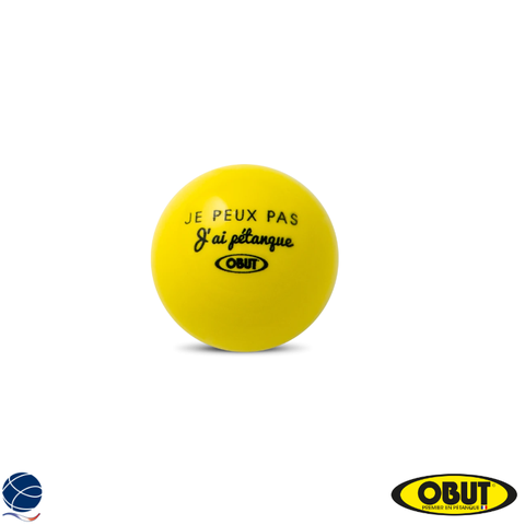 But "Je peux pas j'ai pétanque" - Obut