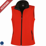 Bodywarmer softshell femme printable - DESTOCKAGE