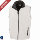 Bodywarmer softshell homme printable - DESTOCKAGE