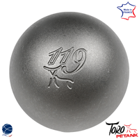 Boule de pétanque Toro Petank - 119 Lisse - Acier