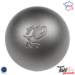 Boule de pétanque Toro Petank - 119 Lisse - Acier