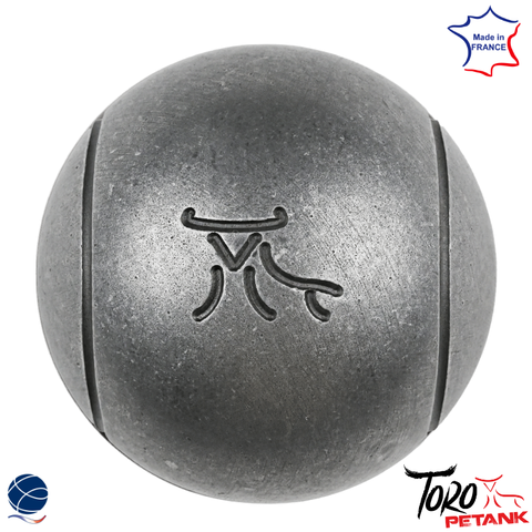 Boule Toro Petank - Inox Striée