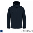 Veste softshell a capuche amovible homme - Kariban