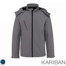 Veste softshell a capuche amovible homme - Kariban