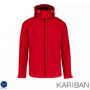 Veste softshell a capuche amovible homme - Kariban