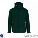 Veste softshell a capuche amovible homme - Kariban